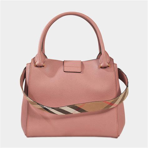 pink burberry bags|burberry medium buckle tote pink.